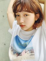 ノーム(norm) ボブパーマ/ベージュ/カーリーヘア