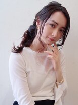 アレンヘアー 九条店(ALLEN hair)&nbsp;ルーズな編み込みヘア