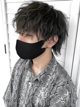 フェール(faire) パーマ風マッシュウルフ