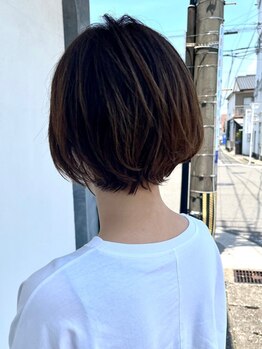 シックヘアー(CHIC HAIR)の写真/再現性を考えた似合わせカットが得意♪カウンセリング×骨格修正カットで,あなたに似合うショートをご提案*