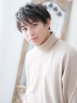 モッズヘアメン 札幌月寒店(mod's hair men) ≪mod's men≫好感度大グレージュカラーのさわやかマニッシュe