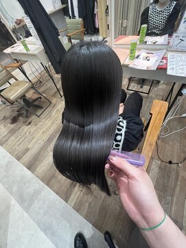 ヘアーザラブズラフズ オーガニカ 北九州(HAIR THE LOVES LAUGHS ORGANICA) 髪質改善縮毛矯正ストレートトリートメント艶ロング＊