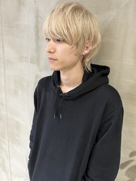 イル(ill) ウルフ レイヤー ハイトーン マッシュ