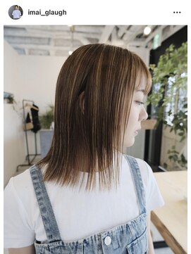 グラフ(g laugh) ボブ/ハイライトカラー