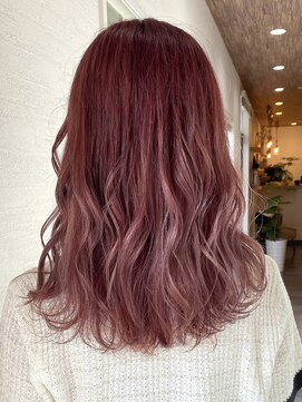 クララジャパン ナベシマ(CLALA JAPAN Nabeshima) ダブルカラーピンクベージュベージュカラーケアブリーチレイヤー