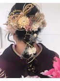 ヘアセット+着付け+メイク