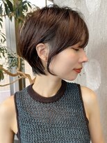 ショートヘア/イメチェン/ショートボブ/30代40代50代/表参道