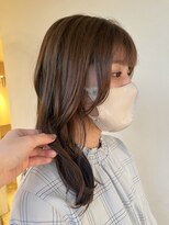 ユウヘアー 大高店(U Hair) 【U Hair】レイヤーカット×ツヤ感ブラウンカラー