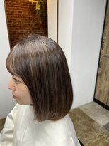 ヴースヘアデザイン(vou's hair design) ハイライトボブ