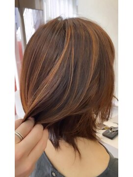 フェメ 立川(PHEME) 【オレンジ！大人ハイライトカラー！】