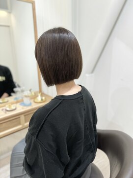 アールオー(Ro) ボブ×髪質改善オリーブベージュ