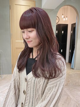 ローレン(LOREN) 透明感髪質改善ベージュダブルカラーミルクティーグレージュ