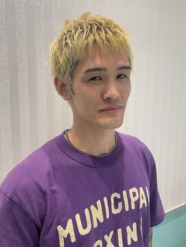 エルエフェ(EL JEFE) 【スパイキーショート×ブリーチ】［東中野］［落合］［理容室］