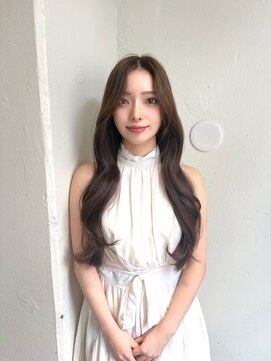 アールサロン 名駅(Rr SALON) 韓国風レイヤーロング/韓国風巻き/ブラウンカラー