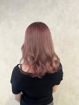 ミューバイケンジ(miu by KENJE) miu&橋本愛海　人気なピンクベージュカラー