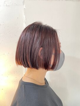 ヴァージ(Verge) レイヤーカット/ウェーブパーマ/前髪/こなれミディ[代官山駅]