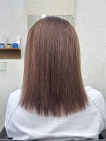 リーベ 秋津店(Liebe)&nbsp;髪質改善+カラーのビフォーアフター