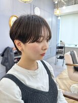 トッカ ヘアアンドトリートメント 難波店 小顔似合わせカット愛されクールショート20代/30代40代50代/難波
