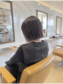 切りっぱなしボブ＊