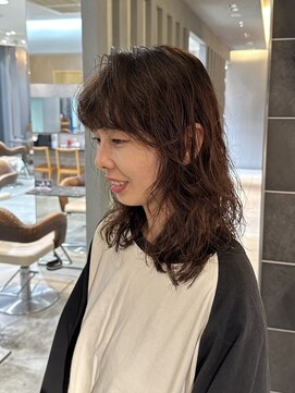 クーラ(Cura) 【Cura原宿】レイヤーパーマ/ウルフパーマ/ミディアムパーマ小顔