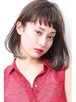 モニカ 西宮北口(Monica)&nbsp;前下がりボブ・  内巻きワンカール・  ボブショート・暗髪