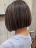 【素髪から美しく】似合わせカット＋カラー５STEPトリートメント[ひばりヶ丘]