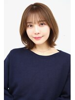 フルリール 練馬店(fleurir)&nbsp;くびれがおしゃれなミディアムヘア