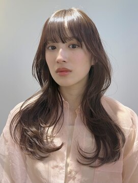 ロンドアンメゾン 原宿(Lond un Maison.) ワイドバングイメチェン美髪外ハネボブ+レイヤーカット韓国/原宿