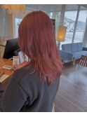 春先取りピンクカラー