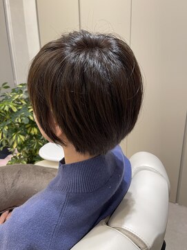 ミュール(miyuru) スッキリ丸みショートヘア