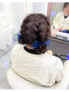 リアン(lien) あみこみツインお団子♪