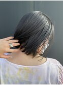 【MISATO】オリーブグレージュ_Wカラー_似合わせボブ