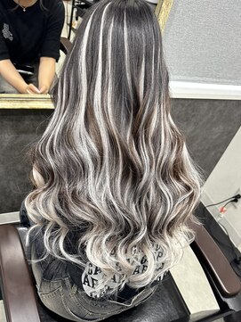 ラブスタシー 京都河原町店(lovestasy) シールエクステ/ブリーチなし/バレイヤージュ/韓国/髪質改善