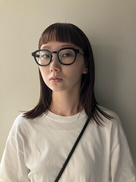 リビング 津田沼(LIVING) 20代30代/ワイドバング/ボブ/切りっぱなしボブ/髪質改善