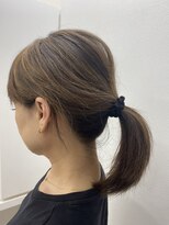 カットハウス ニューヨーク(CUT HOUSE NEW YORK)&nbsp;白髪ぼかし×ブリーチハイライト