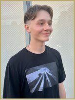 ジジバイワースホワイル(jiji by WORTH WHILE)&nbsp;外国人風パーマウルフカルマパーマベリーショートダークアッシュ