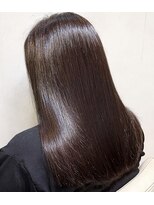 メゾンe.m.a(MAISON e.m.a)&nbsp;美髪ストレート×縮毛矯正♪30代40代髪質改善ココアブラウン