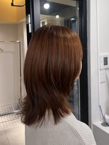 アコロン(acoron)&nbsp;オレンジベージュ　新宿/髪質改善/くびれミディ