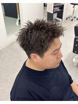 ブライト(BRIGHT)&nbsp;スパイキーショートスパイキーパーマ