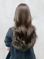 アイティーバイアルバム 下北沢店(IT by ALBUM) 韓国ヘアロング顔周りレイヤーオリーブベージュ_ba571881