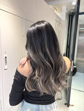 ユアーズヘア 東新宿店(youres hair) エアータッチバレイヤージュ