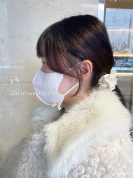 コル アサヒカワ(col asahikawa) 小顔に盛れる顔まわりカット！