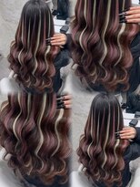 ラシック(Rachic)&nbsp;深みピンク/ホワイトハイライト／シールエクステ