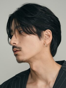 レタッチバイフィフス(RETOUCH by fifth) 原宿センターパートフェザーパーマメンズパーマニュアンスパーマ