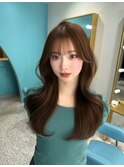 顔周りカット/前髪/韓国へア/髪質改善/熊本韓国/熊本／上通り