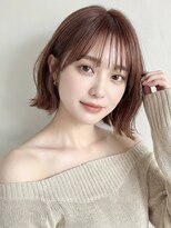 ソース 梅田(SOURCE)&nbsp;艶髪♪小顔ミディアムボブ