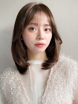 リヤン 表参道(lyann) サイドバングモテ髪シースルーバングうるツヤエアリーカール