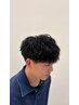 メンズヘアセット（シャンプーブロー込）