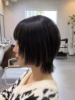 ルーチェ(Lu-che)&nbsp;美髪矯正で整えたショートレイヤー/くびれウルフ【小牧/Lu-che】