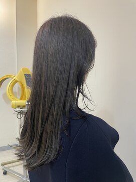 ボナ ヘアー(bona.hair) レイヤー×オリーブカラー